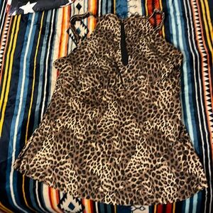 Ruby ribbon tankini swim top Size 18
